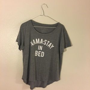 Namaste In Bed Shirt